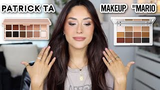 PATRICK TA VS MAKEUP BY MARIO EYESHADOW PALETTES | watch BEFORE you BUY!