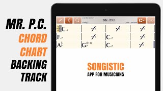 Mr. P.C. - Swing Backing Track C minor 170 BPM - Songistic App screenshot 5