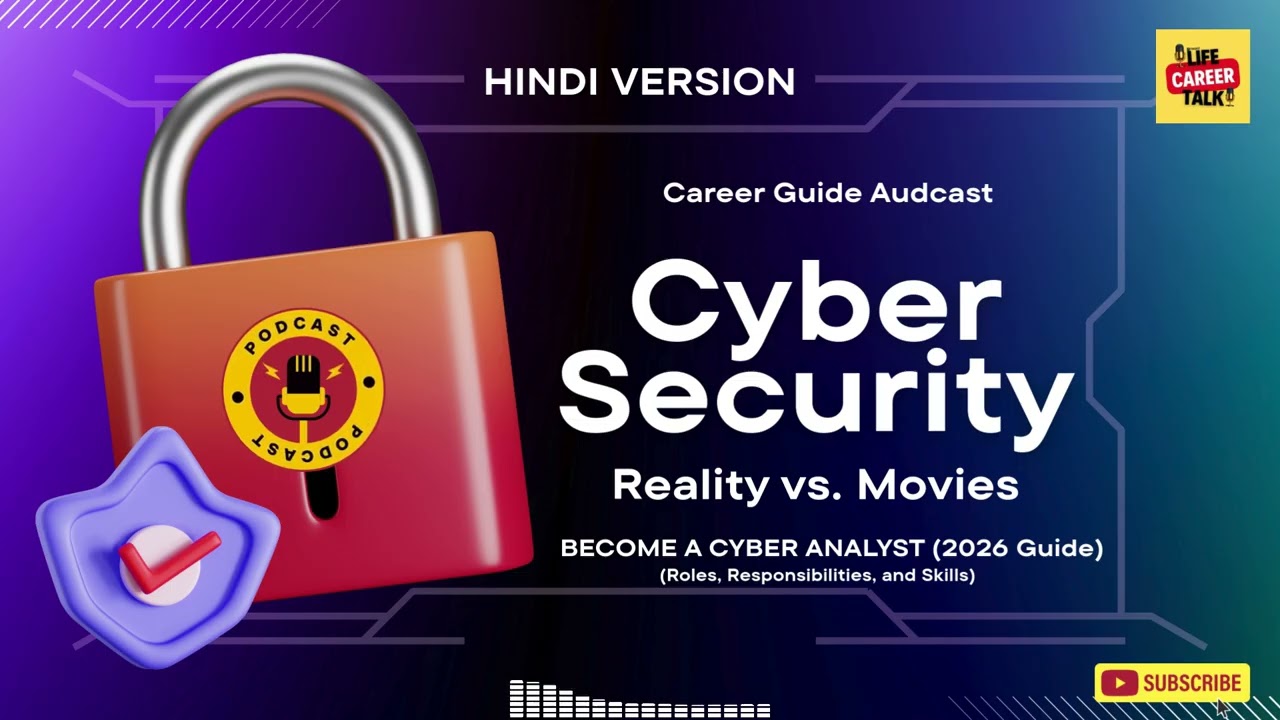 ⁣Be a Cybersecurity Analyst in 2026 | A Full Roadmap | Career Guide | Episode 1