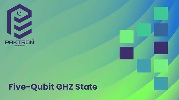 Five Qubit GHZ State | Quantum Circuit Simulation | #pktron  #paktron