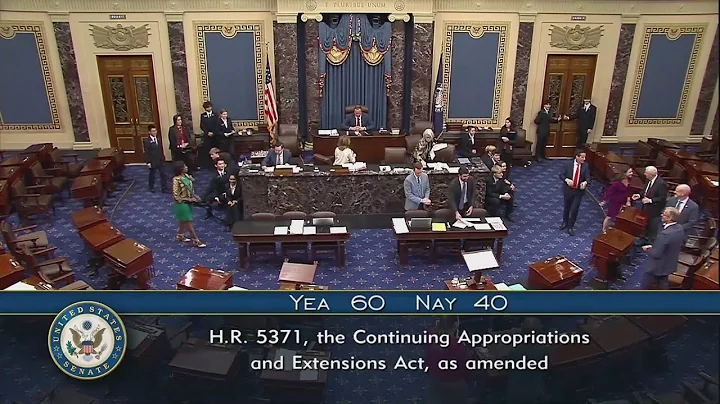 Senate approves bill to end the shutdown, sending it to the House