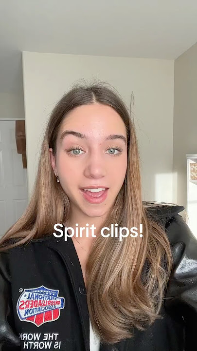 DIY spirit clips with me!! ❤️💙 #cheer #allstar #nca #competition #travel #diy #cheerleader