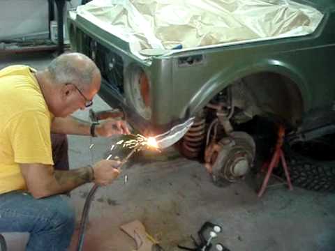 Restauro Niva Cavas Roda Niva - YouTube