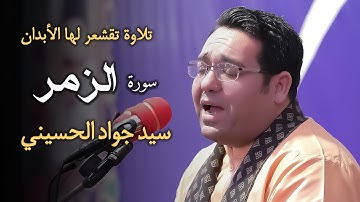 تلاوت بسیار زیبا ودلنشین سوره الزمر | سید جواد حسینی