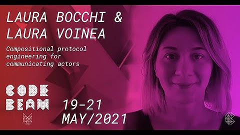 Compositional protocol  (..) communicating actors | Laura Bocchi & Laura Voinea |  Code BEAM V EU 21