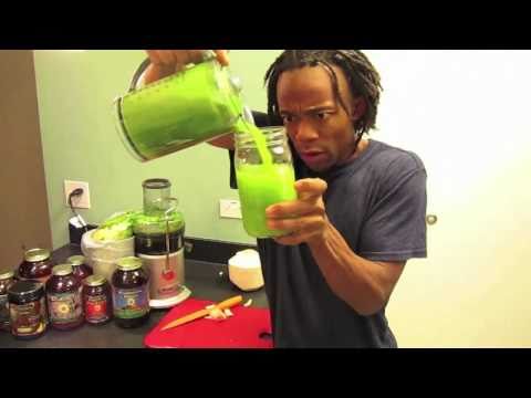 Power Juice Feast and Cleanse Day #22 - Green Pina Colada Recipe