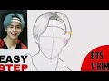 BTS V Kim Taehyung pencil drawing // BTS army