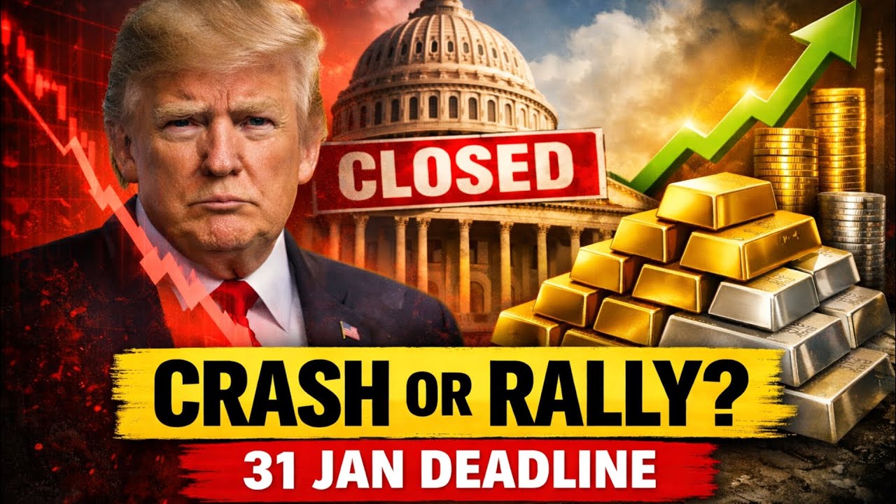 US Government Shutdown: Trump's Big Gamble? Market Crash or Gold Rally!