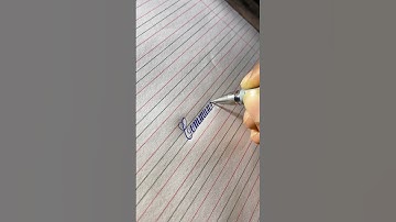 Beautiful cursive handwriting practice | #handwritingpractice #youtubeshorts