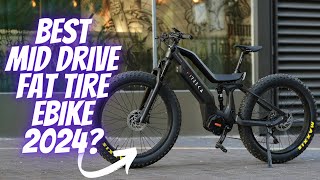 Top 5 Best Fat Tire MID DRIVE Electric Bike 2024!