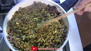 Adas Polo Recipe ASMR Cooking Persian lentils rice traditional simple peaceful cooking sounds