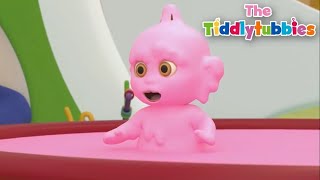 Teletubbies | THE TUBBY CUSTARD MONSTER | Tiddlytubbies 3D Season 4 Compilation