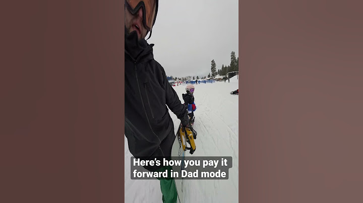 How To PAY IT FORWARD As A Dad For When You’re Older #snowboarding #dadlife