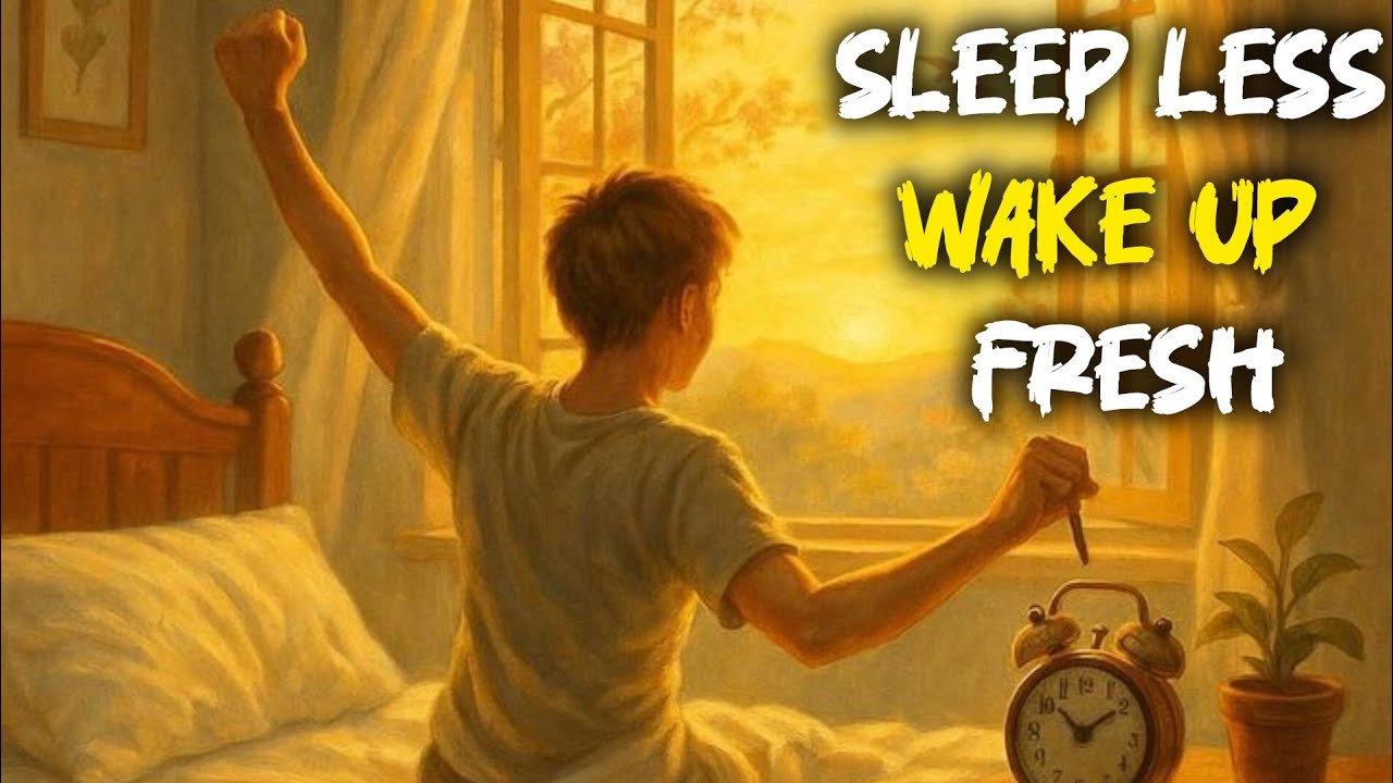 Sleep Less, Wake Up Fresh Every Morning | Life-Changing Morning Routine Story