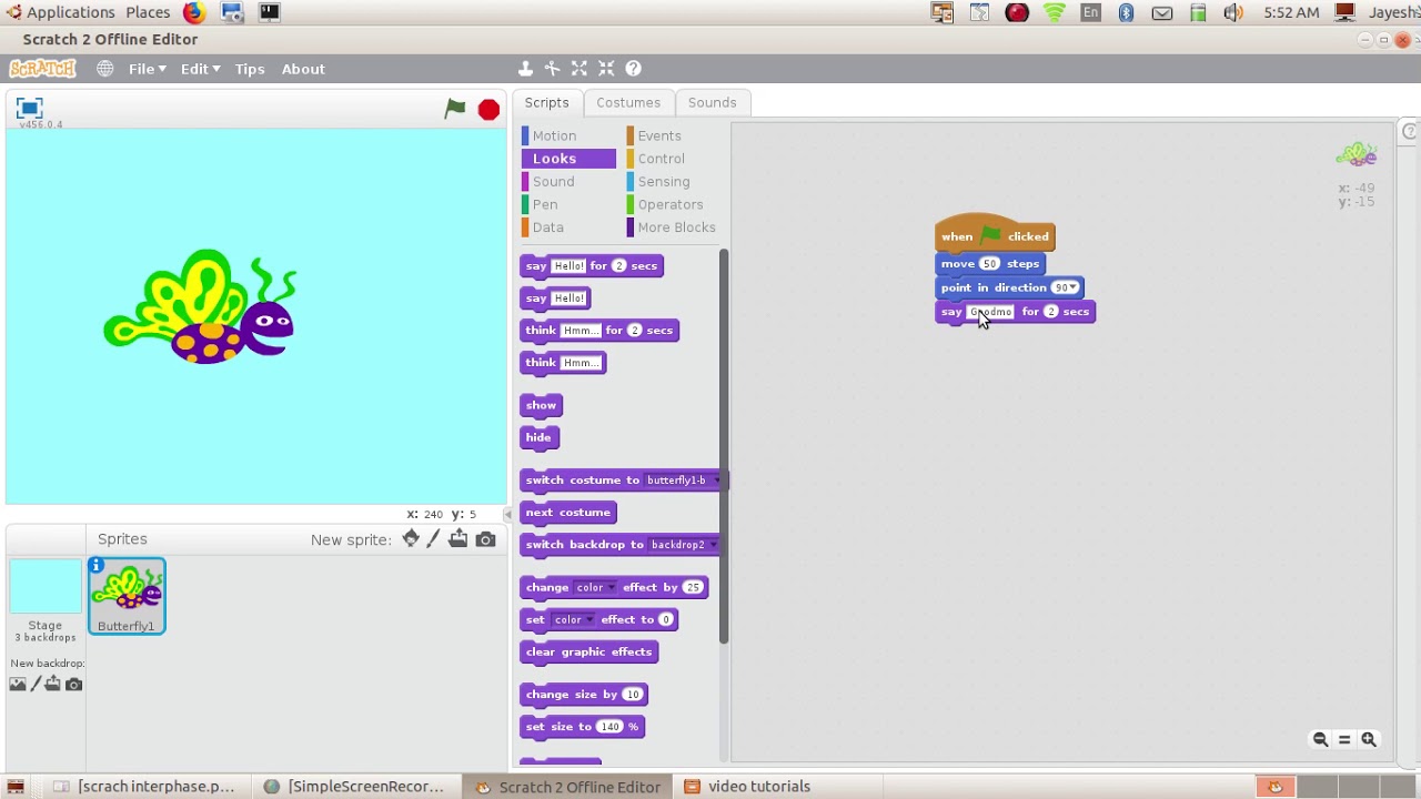 Scratch 2 Basics 2 - YouTube