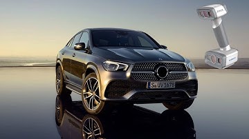 3D Scan of Car Door Using EinScan H and AESUB Green