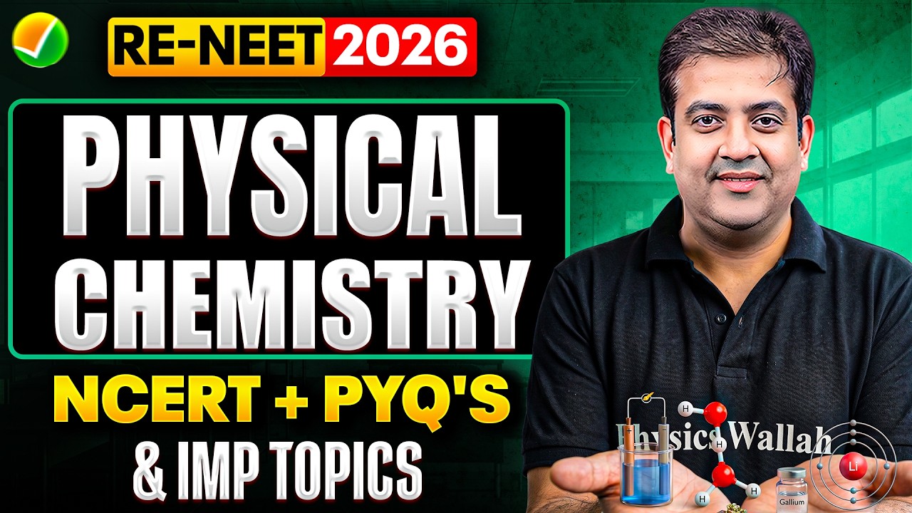 RE-NEET 2026 Chemistry Revision 🔥 NCERT + PYQs Strategy