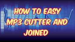 how to easy mp3 cutter and joiner  - Durasi: 5:01. 