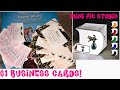 ENTREPRENEUR LIFE | $1 BUSINESS CARDS+THANK YOU CARDS | MINI AMAZON PICTURE STUDIO