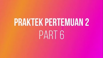 Pemrograman Akuntansi - Pertemuan 2 (Part 6)