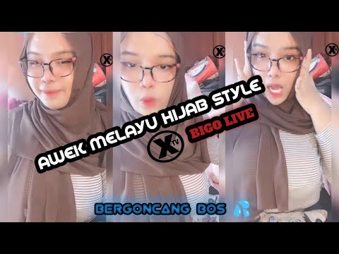 AWEK BIGO LIVE MELAYU JILBAB STYLE 2021, SUPER BERGOYANG -AARA-