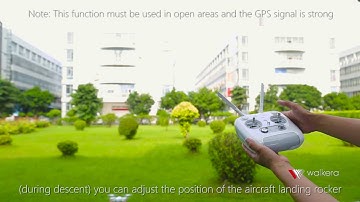 Walkera Aibao AR Game Drone Operation Video--One Key to Land