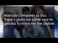 One Direction - Nobody Compares (LYRICS: Yearbook Edition)