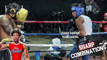 FROM EVERY ANGLE! Boxer Shows Off DEADLY Precision In Sparring!