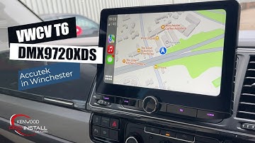 VWCV T6 Install with KENWOOD DMX9720XDS Wireless CarPlay, Android Auto #vwt6  #applecarplay #vw