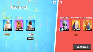 Battle Gang Ragdoll Beasts || finally got trophy pusher || Mr Ace and Mr Mvp's Daddy Mr Commando 😂