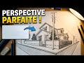 Dessiner Nobita's House en perspective | Technique complète étape par étape