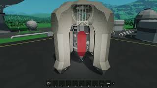 Mark VIII Medical Lifeboat from Titanfall 2 proof of concept in Approximately Up (demo).