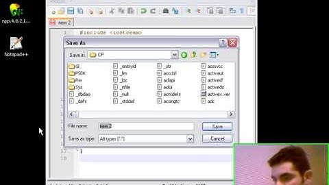 C++ Tutorial Lesson 2 - Notepad++, COUT and CIN