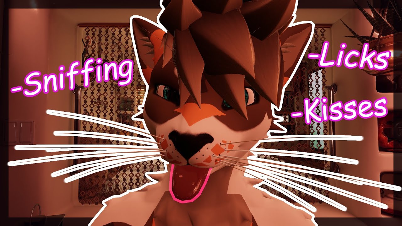 [Furry ASMR] Giving You Sniffs, Licks, and Kisses! (Binaural, No Talking)