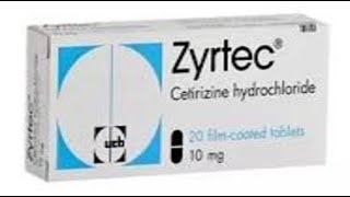 زيرتك 10 اقراص شراب نقط للحساسية Zyrtec Drug