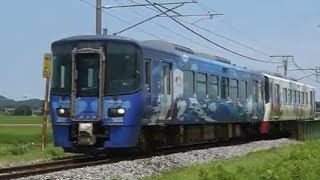 [警笛あり]えちごトキめき鉄道 ET122形 高田駅付近通過