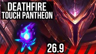 PANTHEON vs AATROX (TOP) | Deathfire Touch, 45K damage | EUW Master | 26.9