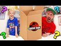 Father &amp; Son TOY BOX SUPER SURPRISE! / Huge Dinosaur!