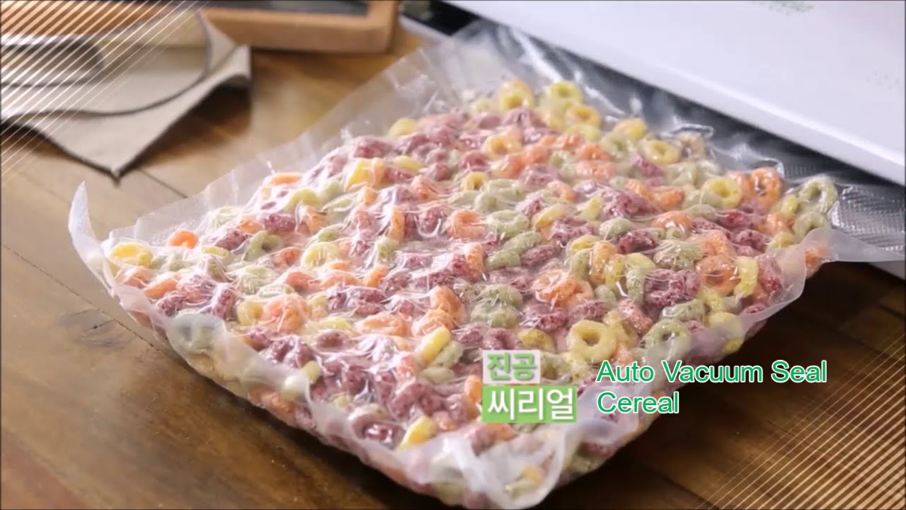 Auto Vacuum Seal Cereal YouTube
