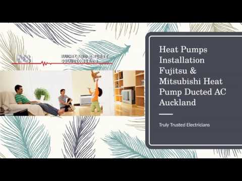 Heat Pumps Installation Fujitsu & Mitsubishi Heat Pump Ducted AC Auckland
