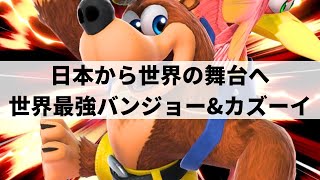 【スマブラSP】いま世界から注目される世界最強バンカズがトリッキーな超絶コンボを魅せる【TG(トリグリ) バンジョー&カズーイ/ハイライト】