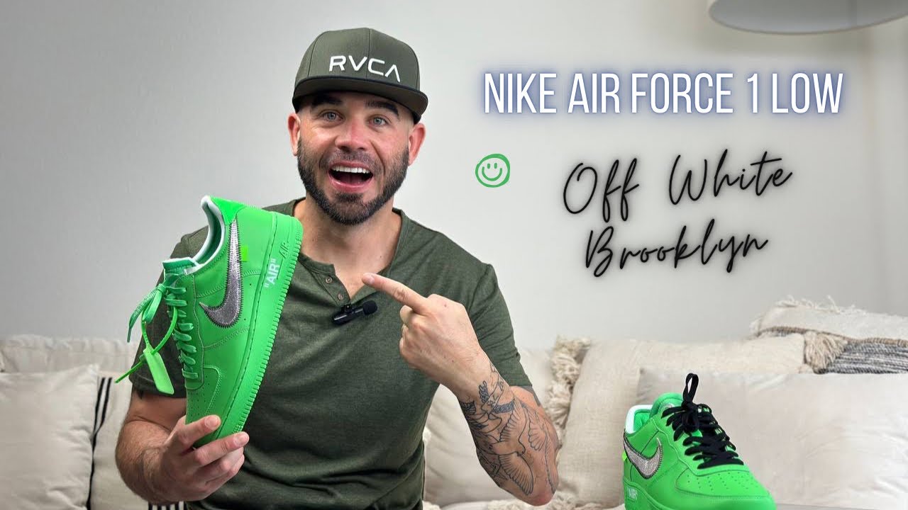 Off White Nike Air Force 1 Brooklyn On Feet Review 