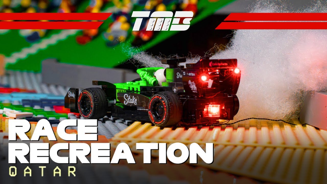 Race Recreation | 2025 Lego Qatar Grand Prix