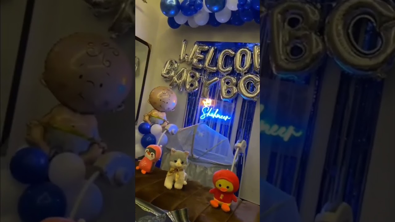 welcome baby boy | new born baby welcome | welcome decoration ideas | Baby boy | welcome home
