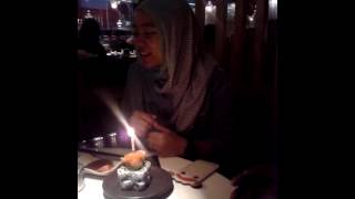 My birthday 22 at sushi tei pim