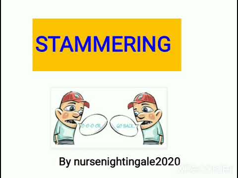Stammering/Stuttering causes,types, symptoms, treatment