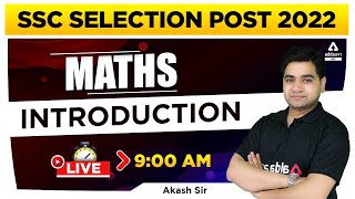 SSC Selection Post Phase 10 | Maths | Syllabus Introduction By Akash Verma