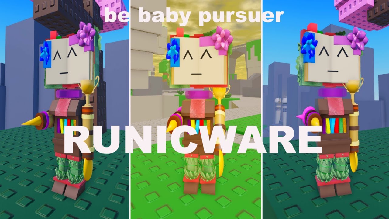 How to get RUNICWARE BADGE [BOOK] + RUNICWARE MORPH in BE BABY PURSUER ...