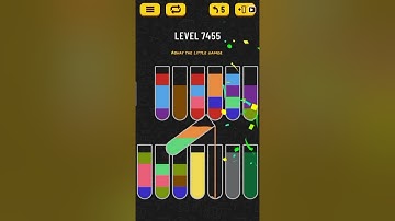 Water sort puzzle level 7455