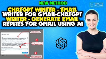 ChatGPT Writer Email writer for Gmail ChatGPT Writer Generate Email replies for Gmail using AI